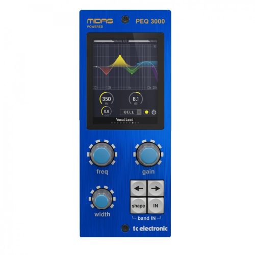 TC Electronic PEQ 3000-DT Parametric Channel EQ Plug-In and Interface - Image 2