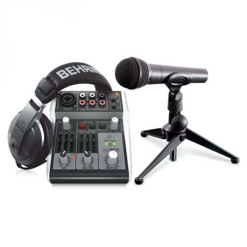 Behringer PODCASTUDIO 2 USB Complete Podcasting Bundle