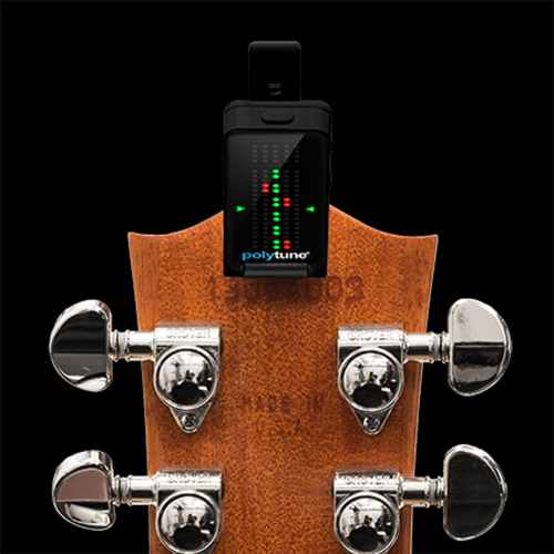 TC Electronic PolyTune Clip Clip-on Polyphonic Tuner - Black - Image 3