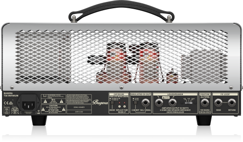 Bugera T50 Infinium 50-watt 2-channel Class-A Tube Head - Image 3