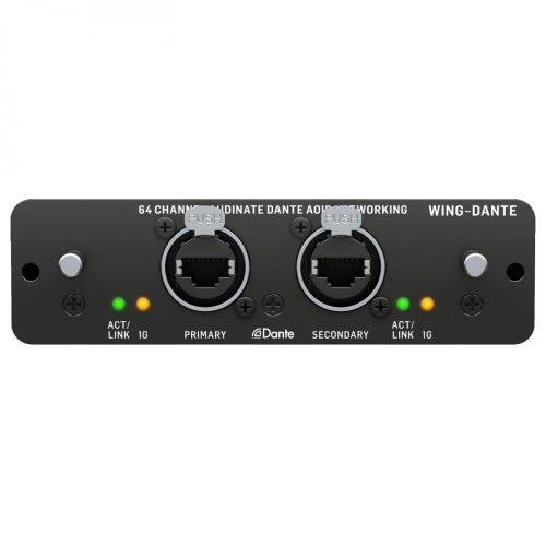 Behringer WING 64x64-Channel Audinate Dante Expansion Card - Image 2
