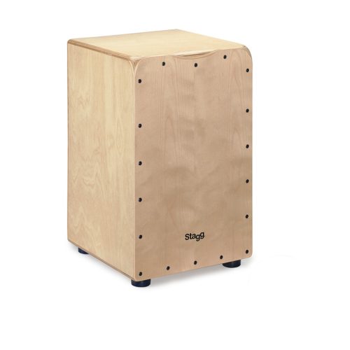 Stagg Standard Sized Birch Cajon (Natural)