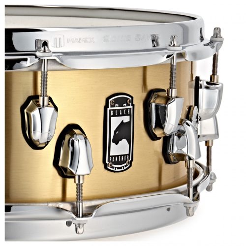 Mapex Black Panther Metallion 14 x 5.5 inch Brass Snare Drum - Image 3