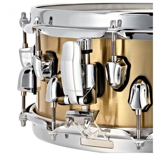 Mapex Black Panther Metallion 14 x 5.5 inch Brass Snare Drum - Image 4