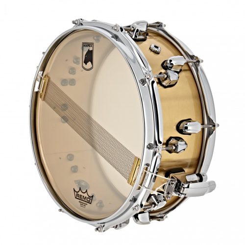 Mapex Black Panther Metallion 14 x 5.5 inch Brass Snare Drum - Image 6