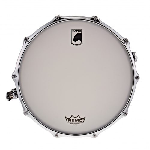 Mapex Black Panther Persuader 14 x 6.5 inch Hammered Brass Snare Drum - Image 5