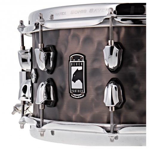 Mapex Black Panther Persuader 14 x 6.5 inch Hammered Brass Snare Drum - Image 3