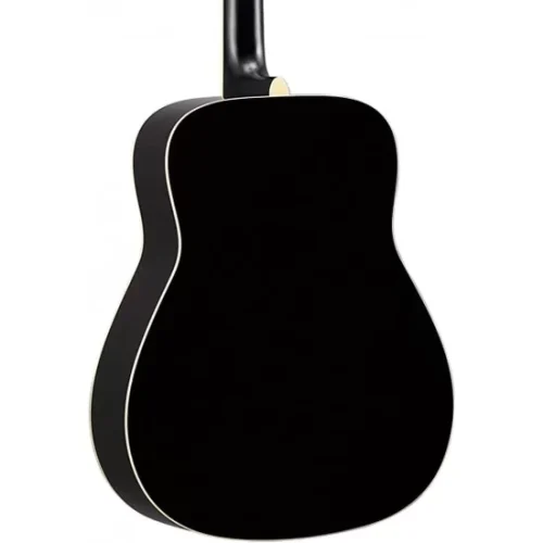 Yamaha FG-TA TransAcoustic Dreadnought Guitar – Black - Image 3