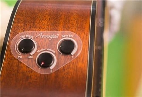 Yamaha Red Label FGX3 - Natural Acoustic Electric Guitar - Image 4