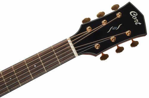 Cort Gold-A6 Acoustic-Electric Guitar – Natural - Image 5