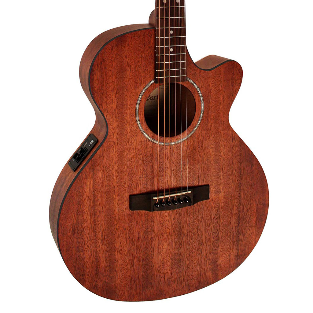 Cort SFX-MEM Acoustic-Electric Guitar – Natural Mahogany - Marshall Music