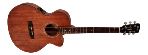 Cort SFX-MEM Acoustic-Electric Guitar – Natural Mahogany - Image 2