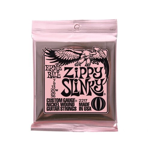 Ernie Ball Zippy Slinky Nickel Wound Electric Guitar Strings - .007-.036