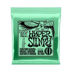Ernie Ball Hyper Slinky Nickel Wound Electric Guitar Strings - .008-.042