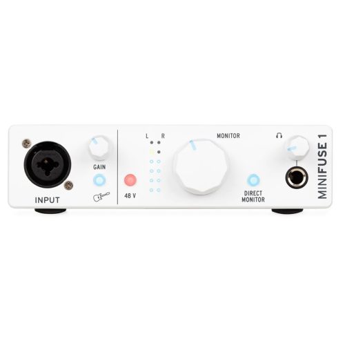 Arturia MiniFuse 1 USB-C Audio Interface (White) - Image 2