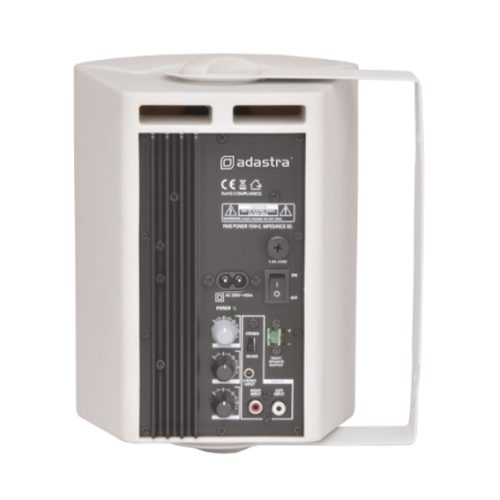 Adastra BC5A Active Stereo Speakers - White (Pair) - Image 2