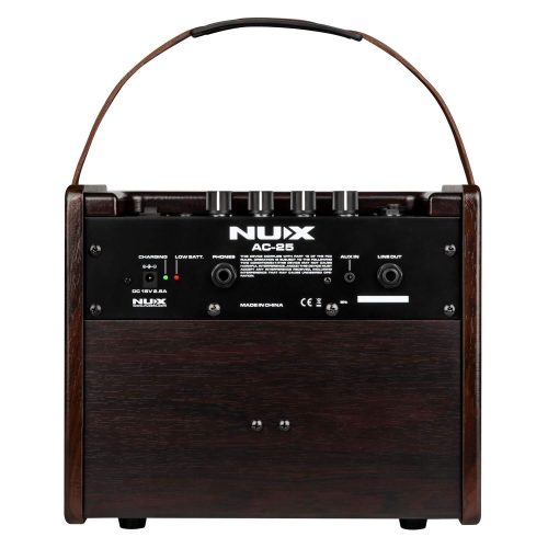 Nux AC-25 Acoustic 25w Guitar Amplifier - Image 3