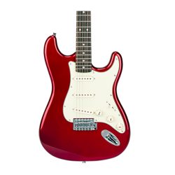 SX Strat Electric Guitar - Candy Apple Red