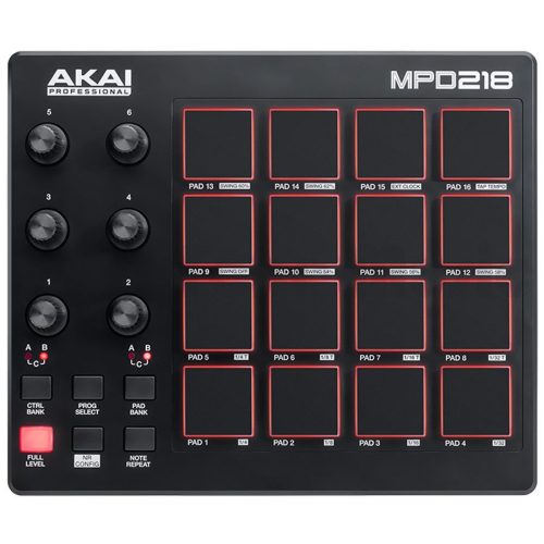 Akai Professional MPD218 16-Pad MIDI Pad Controller - Image 2