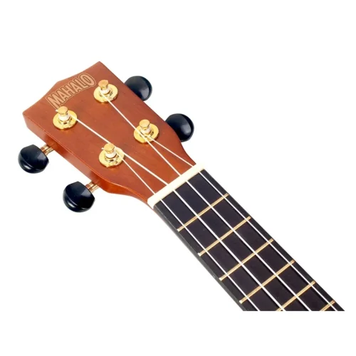 Mahalo Rainbow Series Soprano Ukulele - Transparent Brown - Image 3