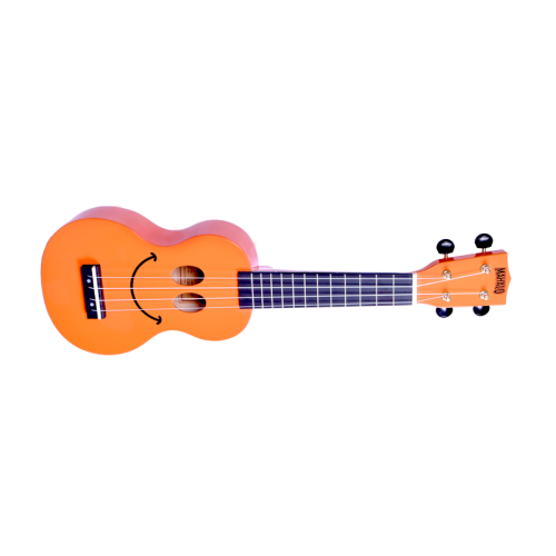 Mahalo ‘Smile’ Soprano Ukulele – Orange
