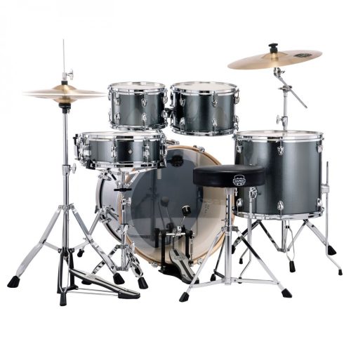 Mapex Venus 5-Piece Rock Drum Kit – Steel Blue Metallic - Image 2