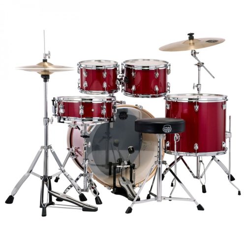 Mapex Venus 5-Piece Rock Drum Kit – Crimson Red Sparkle - Image 2