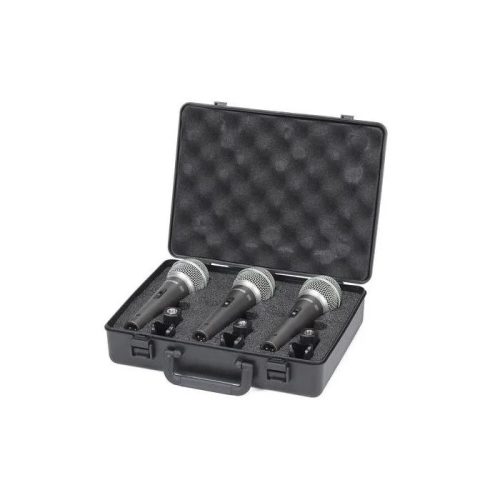 Samson Q6 - Dynamic Handheld Microphone - 3 Pack