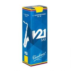 Vandoren V21 Tenor Saxophone Reed #2.5 (Box of 5)