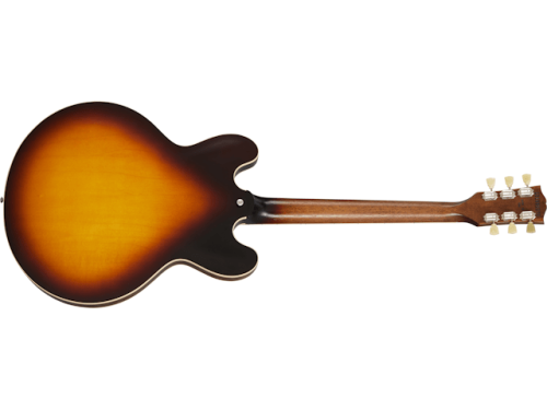Gibson ES-335 Semi-hollowbody Electric Guitar - Satin Vintage Burst - Image 4