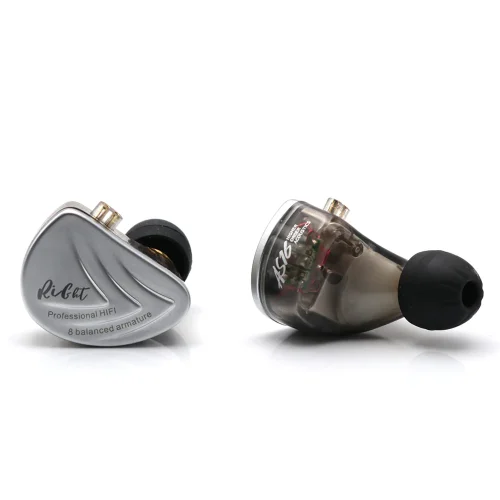 KZ AS16 - Balanced Armature In-Ear Monitor Earphones - Black - Image 2