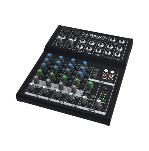 Mackie Mix8 8-channel Compact Mixer