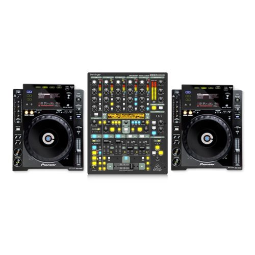 Behringer DDM4000 and Pioneer CDJ-900 DJ Combo