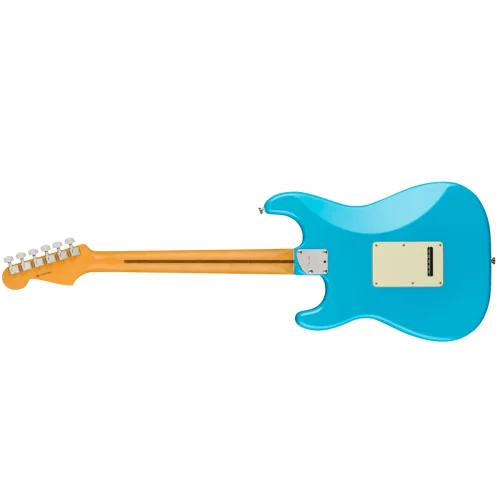 Fender American Professional II Stratocaster Electric Guitar HSS - Rosewood Fingerboard - Miami Blue - Image 3
