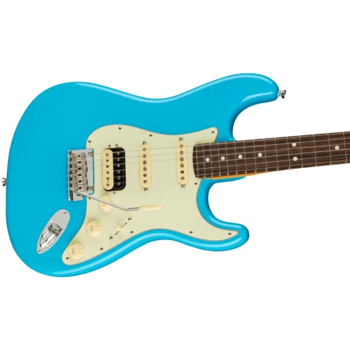 Fender American Professional II Stratocaster Electric Guitar HSS - Rosewood Fingerboard - Miami Blue - Image 4