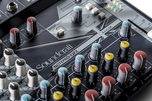 Soundcraft Notepad-12FX Mixer with Effects and USB - Image 4