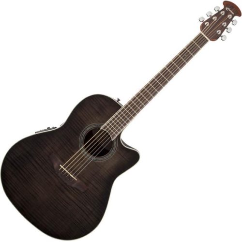 Ovation Celebrity Standard Exotic CS24P-TBBY Mid Depth - Transparent Black Burst - Image 2