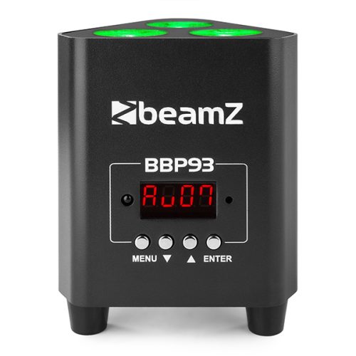 BeamZ BBP93 Battery Uplight Par 3 x 10w - Image 3