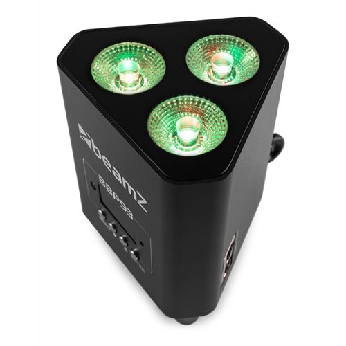 BeamZ BBP93 Battery Uplight Par 3 x 10w - Image 4