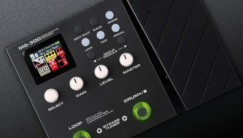 Nux MG-300 Compact Guitar Multi-FX Modelling Processor Pedal - Image 4