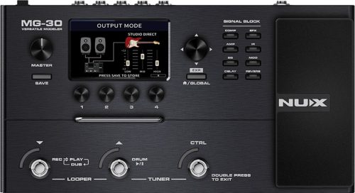 Nux MG-30 Guitar Multi-FX Modeling Processor Pedal - Image 2
