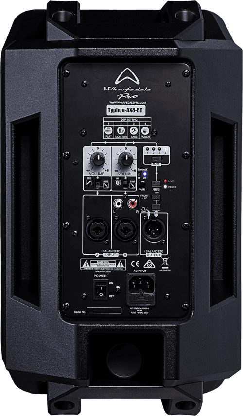 Wharfedale Typhon-AX8-BT 8 inch Bluetooth Active Speaker - Image 3