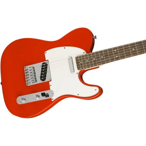 Fender Squier Affinity Telecaster Electric Guitar Telecaster - Race Red - Image 4