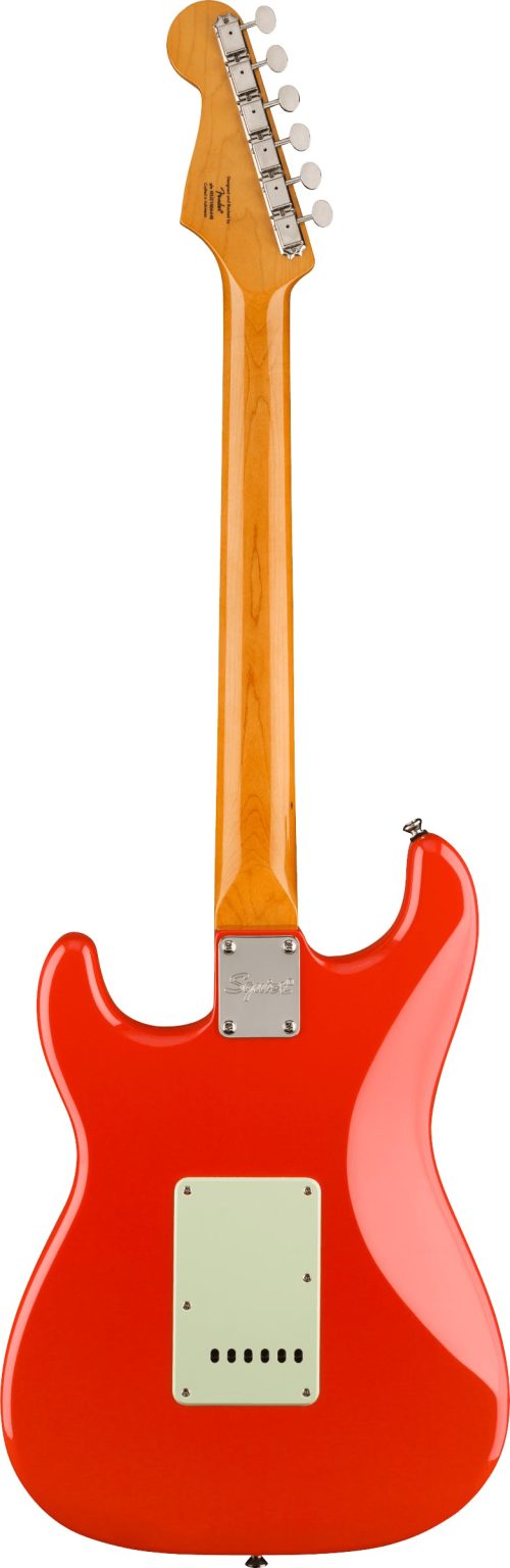 Fender Squier Limited Edition Classic Vibe 60s Stratocaster Electric Guitar - Fiesta Red - Image 3