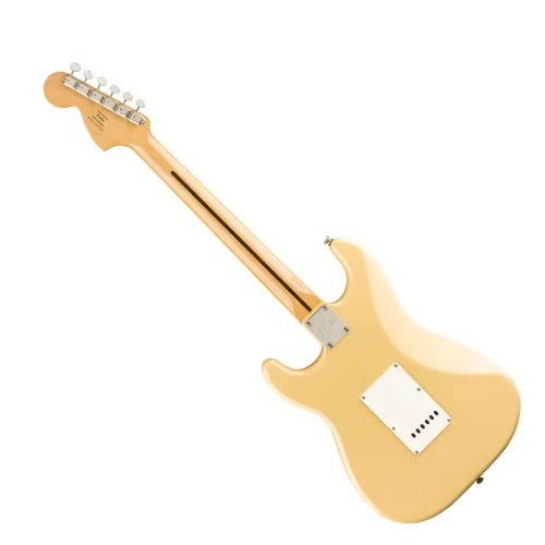 Fender Squier Classic Vibe '70s Stratocaster Electric Guitar - Vintage White - Image 3