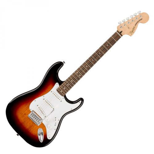 Fender Squier Affinity Series Stratocaster Electric Guitar – 3-Color Sunburst with Laurel Fingerboard - Image 2