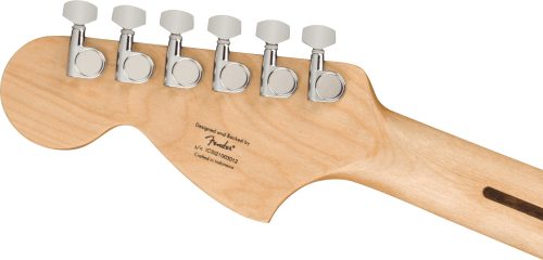 Fender Squier FSR Affinity Series Stratocaster HSS, Laurel Fingerboard, Black Pickguard, Silverburst - Image 6