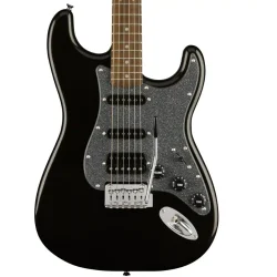 Fender Squier Affinity Stratocaster HSS Electric Guitar – Laurel Fretboard – Metallic Black