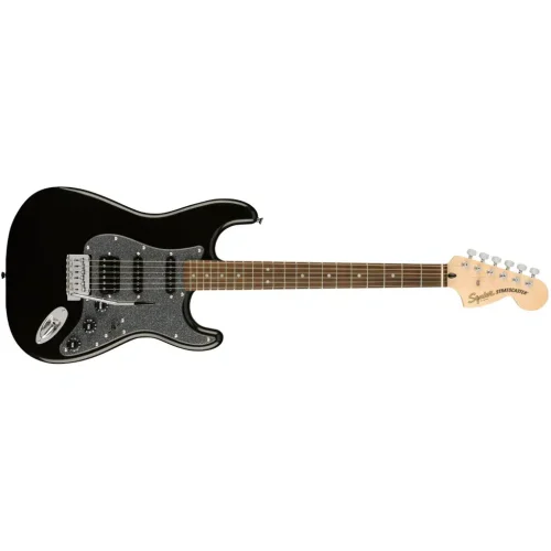 Fender Squier Affinity Stratocaster HSS Electric Guitar – Laurel Fretboard – Metallic Black - Image 2