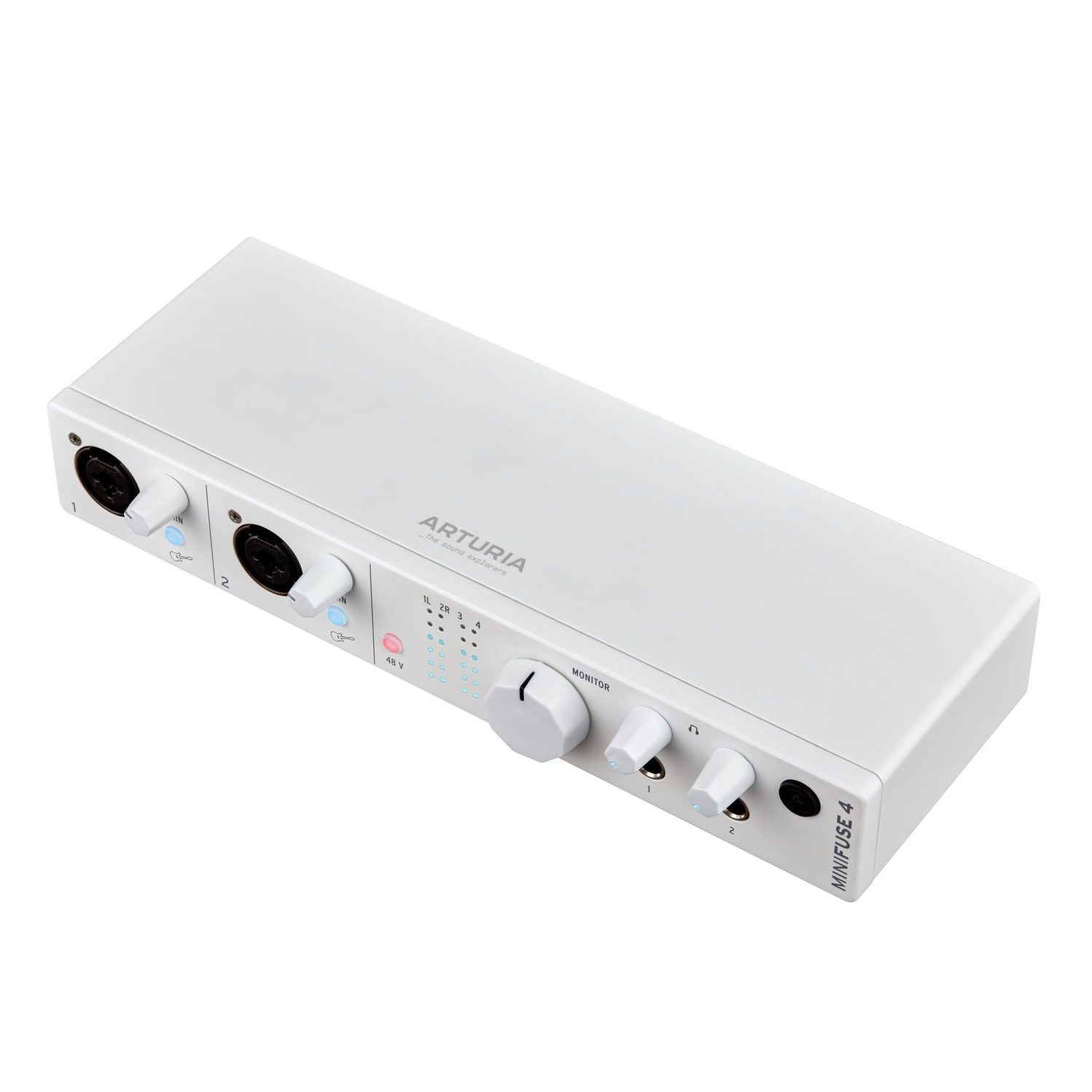 Arturia MiniFuse USB-C Audio Interface (White) Marshall Music